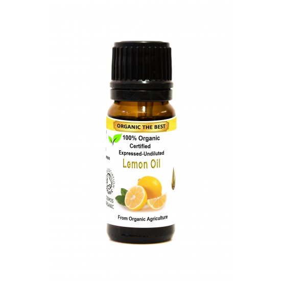Organic Lemon Essential Oil 10 ml Organic Lemon Essential Oil 10 ml